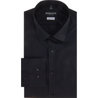 MANGUUN collection Businesshemd, Super Slim Fit, für Herren, schwarz, 36 von MANGUUN collection