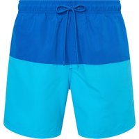 MANGUUN Badeshorts, zweifarbig, für Herren, blau, L von MANGUUN