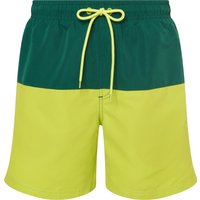 MANGUUN Badeshorts, zweifarbig, für Herren, gelb, 3XL von MANGUUN