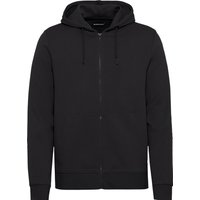 MANGUUN Hoodie, uni, Kapuze, für Herren, schwarz, L von MANGUUN