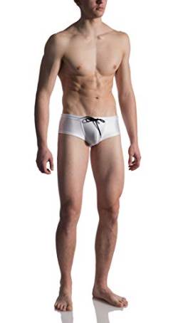 MANSTORE Beachwear - M751 Hot Pants - Fb. White - Gr. M - limitiert von MANSTORE