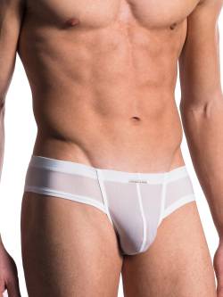 MANSTORE M101: Cheeky Brief, weiß (M) von MANSTORE