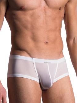 MANSTORE M101: Hot Pant, weiß (M) von MANSTORE