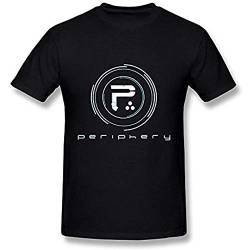 Geek Periphery Men T-Shirt Casual Unisex Black Tee M von MANSU