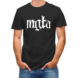 Mgla T-Shirt Unisex Black Mens Tee L von MANSU