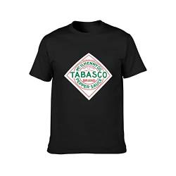 Tomato Tabasco Black T-Shirt Unisex Shirt XXL von MANSU