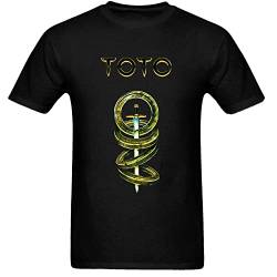 Toto Steve Lukather T-Shirt Unisex Tee Black L von MANSU