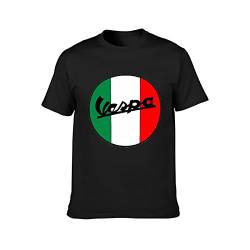 Vespa T-Shirt Unisex Black Shirt M von MANSU