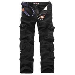 MANYMANY Mens Military Cotton Pants Mens Plus Size Cargo Combat Pants Taktische Arbeitshose Outdoor Hose von MANYMANY