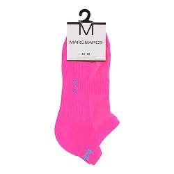 MARCMARCS Damen Marcmarcs Microfiber Sneakersocks Socks, Neon Pink, 39-42 EU von MARCMARCS