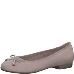 MARCO TOZZI Damen Ballerinas mit Schleife Vegan, Beige (Powder), 37 EU von MARCO TOZZI