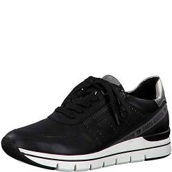 MARCO TOZZI Damen Earth Edition 2-2-23773-25 Sneaker, Black ANT.Comb, 40 EU von MARCO TOZZI