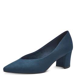 MARCO TOZZI Damen Pumps Spitz Elegant, Blau (Navy), 39 von MARCO TOZZI