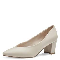 MARCO TOZZI Damen Pumps Spitz Vegan, Beige (Cream), 40 EU von MARCO TOZZI