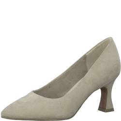 MARCO TOZZI Damen Pumps Spitz Vegan, Beige (Dune), 38 EU von MARCO TOZZI