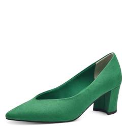 MARCO TOZZI Damen Pumps Spitz Vegan, Grün (Leaf Green), 36 EU von MARCO TOZZI