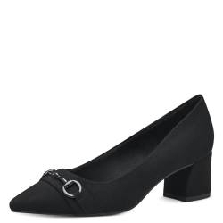 MARCO TOZZI Damen Pumps Spitz Vegan, Schwarz (Schwarz), 42 EU von MARCO TOZZI