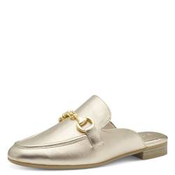 MARCO TOZZI Damen Slipper Hinten offen Vegan, Beige (Platinum), 38 EU von MARCO TOZZI