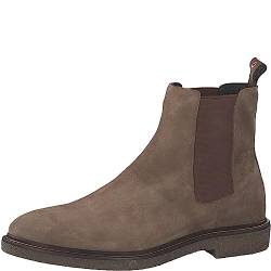 MARCO TOZZI by Guido Maria Kretschmer Herren Chelsea Boots aus Wildleder Elegant, Braun (Muscat), 41 von MARCO TOZZI