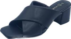 Marco Tozzi Damen, Feel ME Fußbett, weiches Innenfutter, 2-27206-42 Pantolette, Black, 42 EU von MARCO TOZZI