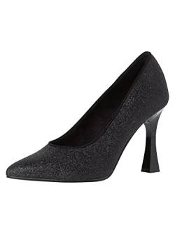 Marco Tozzi Damen 2-2-82406-29 Pumps, Black METALLIC, 38 EU von MARCO TOZZI