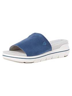 Marco Tozzi Damen Earth Edition 2-2-27540-26 Pantolette Flacher Slipper, Ocean, 39 EU von MARCO TOZZI