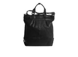 Umhängetasche MARGELISCH "Cedel 1" Gr. B/H/T: 33.0 cm x 36.0 cm x 12.0 cm one size, schwarz (black) Damen Taschen Handtaschen von MARGELISCH