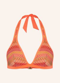 Marie Jo Triangel-Bikini-Top Almoshi Mit Glitzergarn orange von MARIE JO