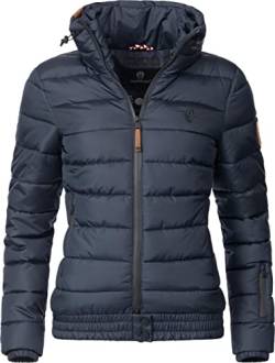 MARIKOO Damen Winter Steppjacke Poison Blau Gr. S von MARIKOO