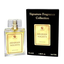 ARABIAN NIGHTS Privates Parfüm für Damen und Herren MARISTA, langanhaltend, Aromatisch Oud Woody Amber Duft, 55ml von MARISTA