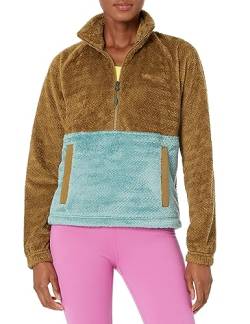 MARMOT Damen Homestead 1/2 Zip Fleece-Jacke, Hazel/Blue Agave, Medium von MARMOT