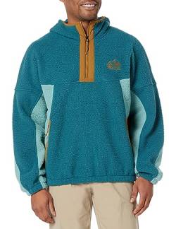 MARMOT Herren Super Aros Fleece Hoodie Fleecejacke, Dark Jungle/Blue Agave/Hazel, M von MARMOT