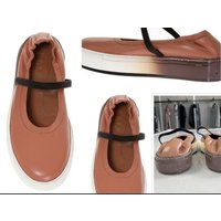 MARNI Marni Women Rare Iconic Calf Platform Ballet Flats Ballerinas Schu Sneaker Ballerinas von MARNI