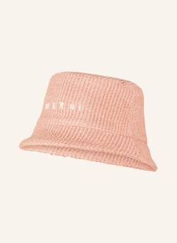 Marni Bucket-Hat rosa von MARNI
