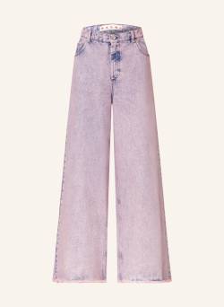 Marni Flared Jeans pink von MARNI