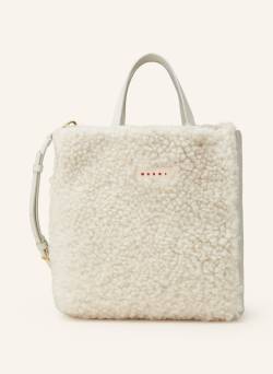 Marni Shopper Museo Soft Small weiss von MARNI