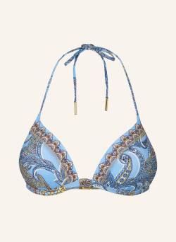 Maryan Mehlhorn Triangel-Bikini-Top Majorelle blau von MARYAN MEHLHORN