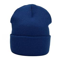 MASADA Damen und Herren Beanie Winter-Mütze - Blau von MASADA