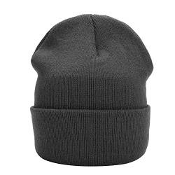 MASADA Damen und Herren Beanie Winter-Mütze - Dunkelgrau von MASADA