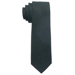MASADA Herren-Krawatte von Hand gefertigt & sorgfältig verarbeitet 6 cm breit Anthrazit von MASADA