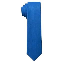 MASADA Herren-Krawatte von Hand gefertigt & sorgfältig verarbeitet 6 cm breit Blau von MASADA