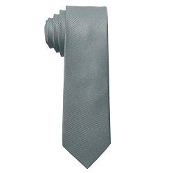MASADA Herren-Krawatte von Hand gefertigt & sorgfältig verarbeitet 6 cm breit Grau von MASADA