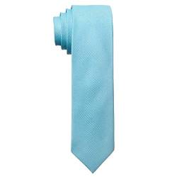 MASADA Herren-Krawatte von Hand gefertigt & sorgfältig verarbeitet 6 cm breit Hellblau von MASADA