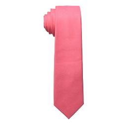 MASADA Herren-Krawatte von Hand gefertigt & sorgfältig verarbeitet 6 cm breit Rosa von MASADA