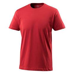 Mascot Calais T-Shirt Große Farbauswahl | Weiche Baumwolle | Runder Halsausschnitt | Strapazierfähig | Moderne Passform Öko-TEX Schadstoffgeprüft Pflegeleicht (2XL, Rot) von MASCOT