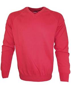 MASELLI modischer V-Neck Pullover Baumwolle in rot (54) von MASELLI