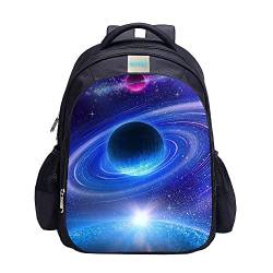 MATMO Fußball-Rucksack für Jungen, Fußball-Druck, cooles Fußball-Muster, Schultasche, Galaxy Rucksack 15, One_Size, Cartoon von MATMO