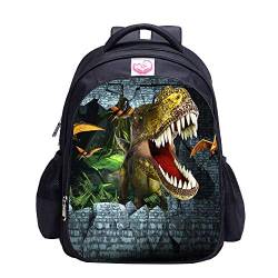 MATMO Dinosaurier-Rucksack, Dinosaurier-Rucksäcke für Jungen, Schulrucksack, Kinder-Büchertasche, Dinosaurier 4, Einheitsgröße, Cartoon von MATMO