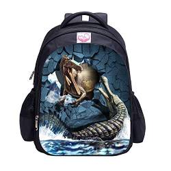 MATMO Dinosaurier-Rucksack, Dinosaurier-Rucksäcke für Jungen, Schulrucksack, Kinder, Büchertasche, Dinosaurier 5, Einheitsgröße, Cartoon von MATMO