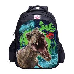 MATMO Dinosaurier Rucksack Dinosaurier Rucksäcke für Jungen Schulrucksack Kinder Büchertasche, Dinosaurier 2, Einheitsgröße, Cartoon von MATMO